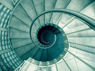 螺旋，楼梯，楼梯间，台阶，楼梯