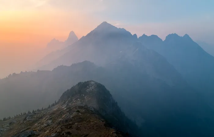 山，意见，岭，自然，景观，户外