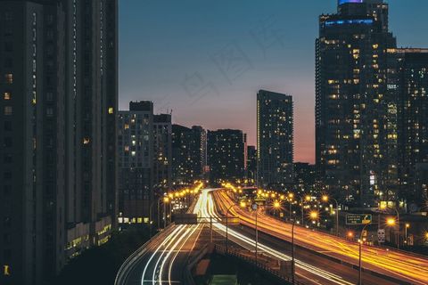 多伦多，安大略省，加拿大，街道，州际公路，通勤