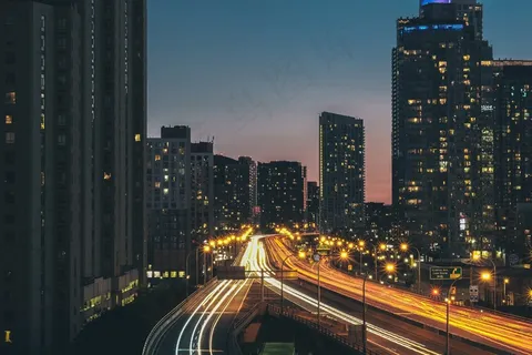 多伦多,安大略省,加拿大,街道,州际公路,通勤 多伦多,安大略省,加拿大,街道,州际公路,通勤