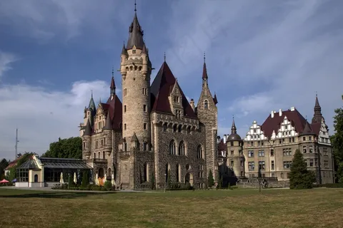 萨宾（Sabine），莫斯纳（Moszna），城堡，西里西亚（Silesia），新里尼昂人