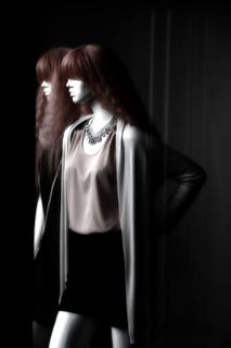 娃娃，窗户，假人，时尚，服装