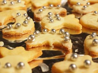 饼干，Ausstecherle，Guzle，圣诞节，切饼干