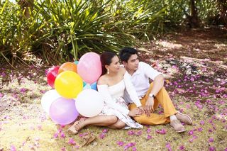 夫妇，好看，气球，可爱，爱情，不错，侧