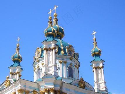 圣安德鲁教堂，教堂，巴洛克式，首都，基尤