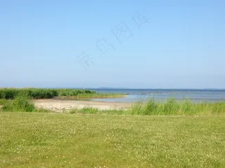 大自然，Kleiner Ostseestrand，湖泊，水，波罗的海