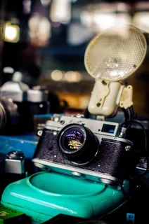 相机，照片，旧，闪光，复古，酿酒，胶卷