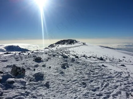 乞力马扎罗山,非洲,蓝蓝的天空,冒险,景观 乞力马扎罗山,非洲,蓝蓝的天空,冒险,景观