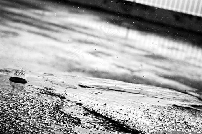 雨，滴，雨滴，寒冷，冬天，气候