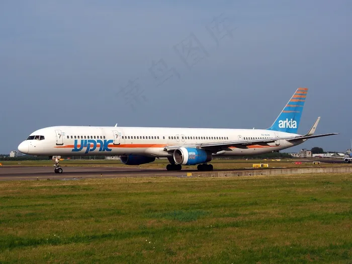 波音757，以色列航空，出租车，机场