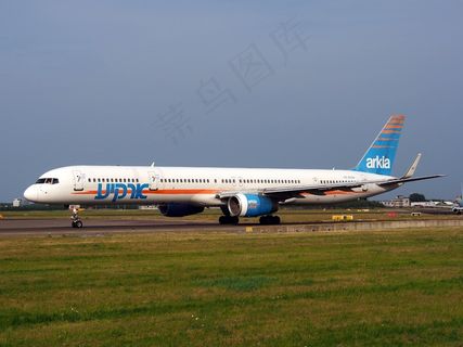 波音757，以色列航空，出租车，机场
