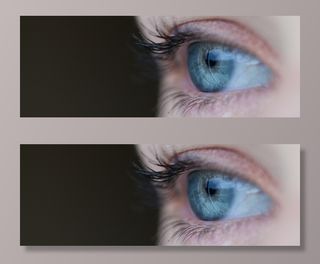 眼睛，蓝色，睫毛，视觉，化妆，化妆品，女人