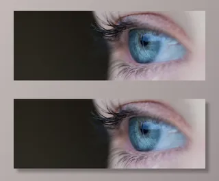 眼睛，蓝色，睫毛，视觉，化妆，化妆品，女人