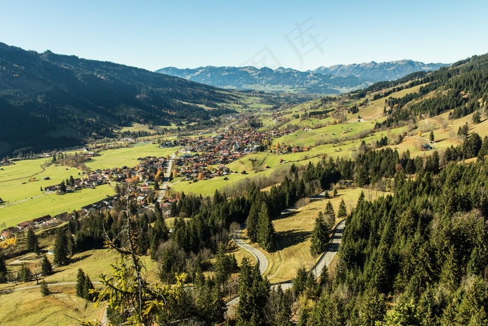 健康酒店，Bad Hindelang，Allgäu，地方，村庄