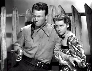 约翰·韦恩，玛莎·亨特，美国，演员，女演员