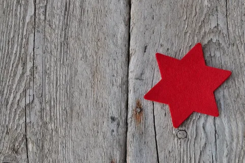 明星,木,背景,圣诞节,一品红,红色 明星,木,背景,圣诞节,一品红,红色