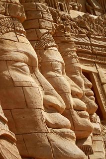 沙，沙雕，沙世界，雕像，雕塑