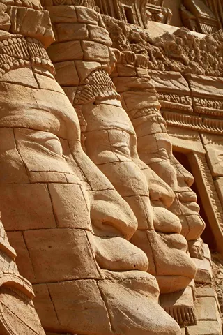 沙，沙雕，沙世界，雕像，雕塑