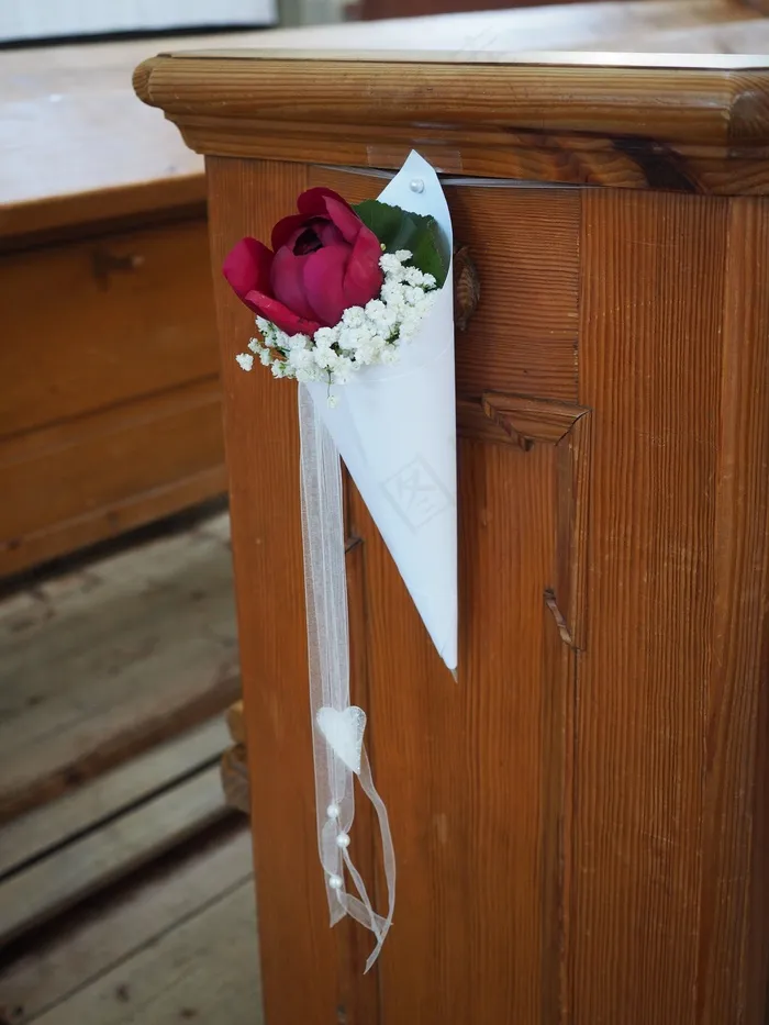 皮尤，装饰，玫瑰，婚礼，饰品