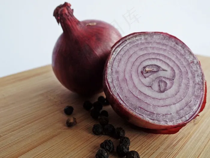 红洋葱，洋葱，蔬菜，营养，食品，吃