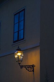 灯笼，老，光，晚上，暮光之城