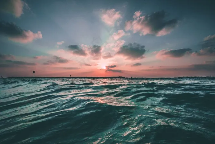 海洋，波浪，水，海，蓝色，性质，海浪，天空