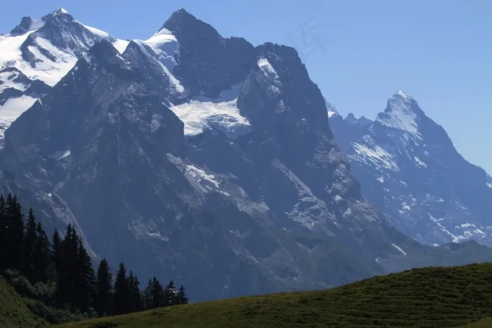 伯纳，伯恩高地，阿尔卑斯山，山脉，高山