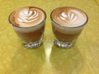 咖啡，美食，奶油，饮料，咖啡厅，棕色，黑色，热