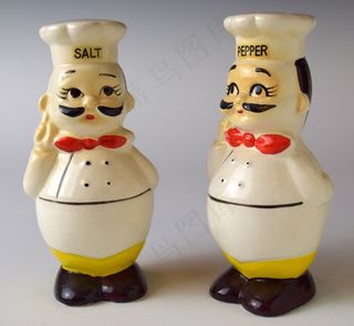 摇床，盐，胡椒粉，调味料，厨师，烹饪，厨师