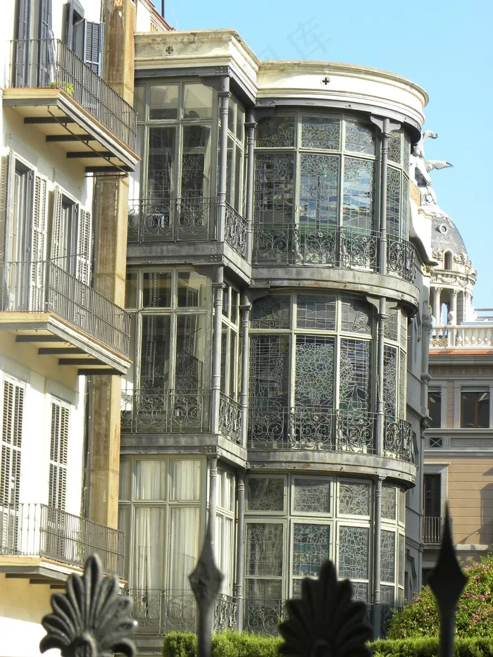 Batllo House，欧洲，巴塞罗那，西班牙，加泰罗尼亚
