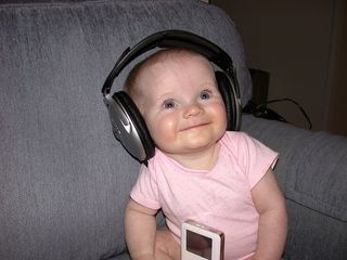 婴儿,小孩,耳罩,美女,人物特写,与婴儿的乐趣第3部分