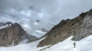 山，阿尔卑斯山，登山者，雪，高度，海拔