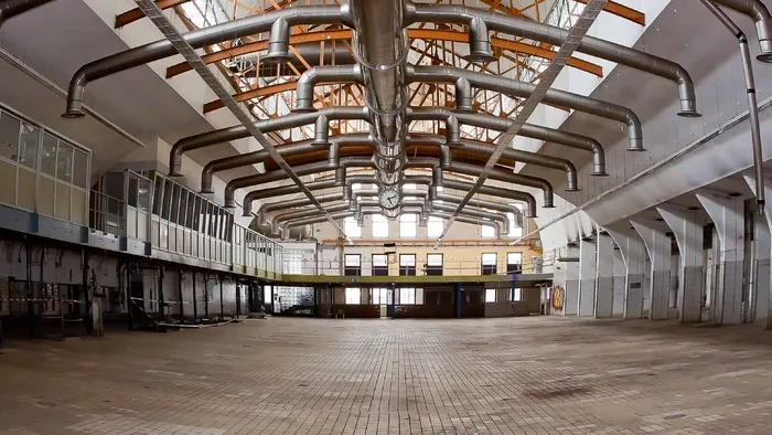 工业，大厅，通风，黄油厂，拉玛