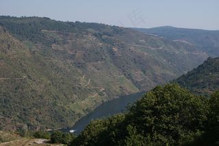 Ribeira Sacra，Sil，景观，河流，水，自然