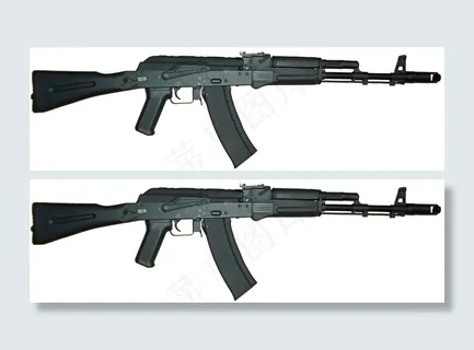 Ak-47，卡拉什尼科夫，步枪，枪支，武器，俄文