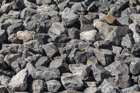 石头，碎石，岩石，结构