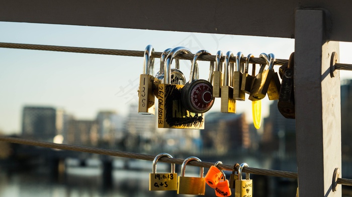 锁，挂锁，安全性，安全性，钥匙