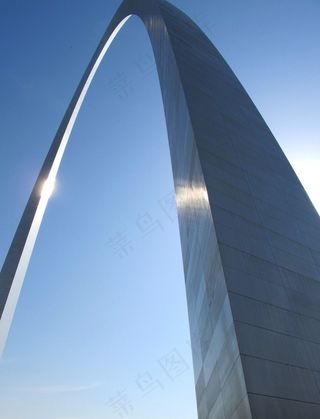 门户拱门，圣路易斯，通往西方的门户，象征