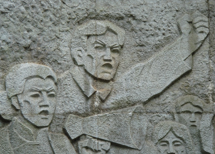 壁画，战斗，石头，雕刻，男子，侵略