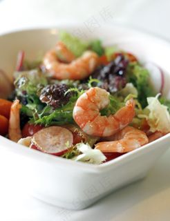 美食，沙拉，午餐，早餐