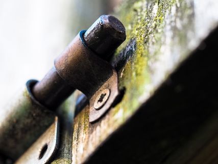 城堡，锁，木，目标，配件，输入，木门