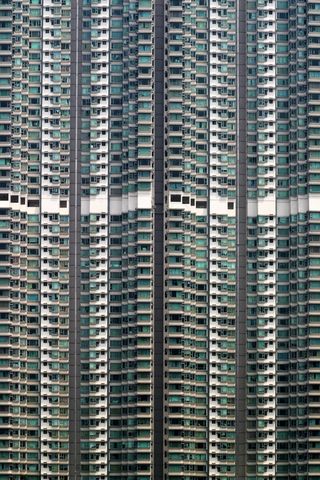 多户住宅，外墙，玻璃，石材，现代