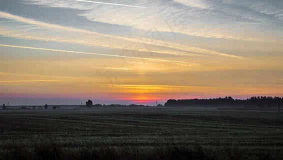 日出，早晨，黎明，太阳，天空，初升的太阳，场