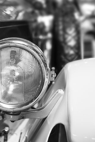 聚光灯，汽车，老朋友，黑色和白色，车辆