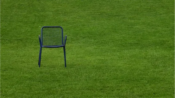 椅子，匆忙，草，安静地带，超时，休息，绿色