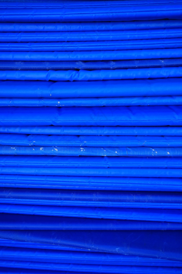 哑光，蓝色，睡垫，材料，躺椅