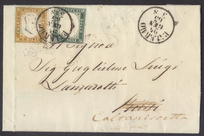 联合国，撒丁岛，邮票，信，稀有，复古