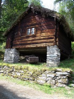 房屋，木材，白塔，挪威