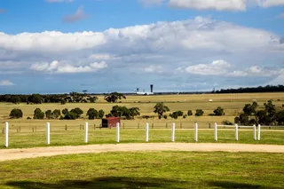 机场，风景，农村，风景，天空，飞行