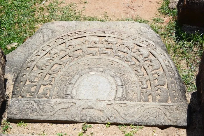 月光石，波隆纳鲁沃，古代遗址，古代